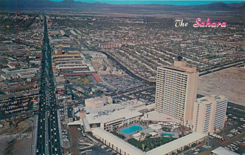 Sahara Hotel, Las Vegas, c. 1964