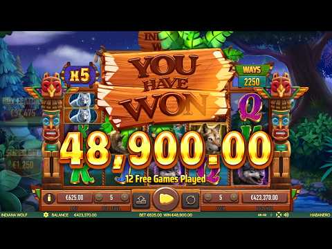 Indiana Wolf Online Slot from Habanero